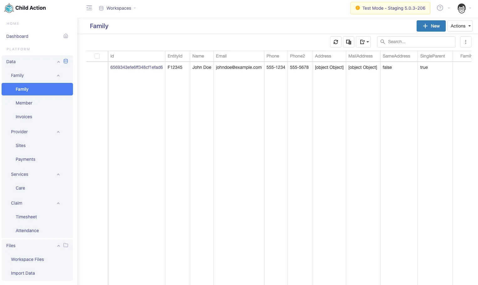 Workspace Portal